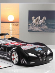 Cobra Black Car Beds